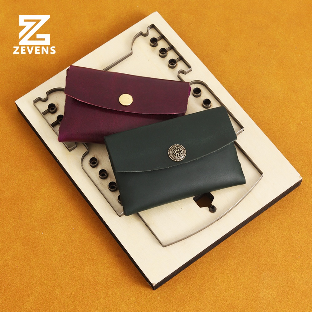 Stitch-free Card Holder แม่พิมพ์มีดหนังเหล็กญี่ปุ่นตัด Sharp ทนทาน Handmade DIY หนังภายใต้วัสดุแม่แบบรุ่นสะดวก