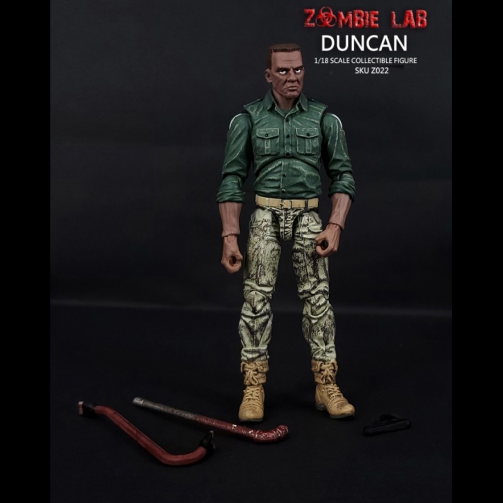 1/18 Zombie Duncan Action Figure