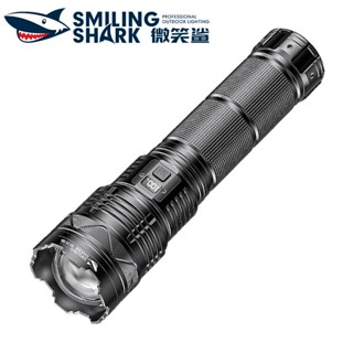 Smilingshark SD5991 ไฟฉาย led M77 ซูมได้ Type-C 5 โหมด กันน้ํา สําหรับตั้งแคมป์ ล่าสัตว์ ฉุกเฉิน