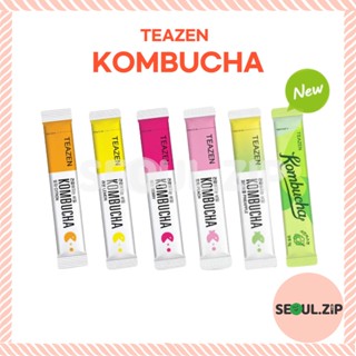 [Teazen] ผงคอมบูชา เลม่อน ซิตรอน พีช เบอร์รี่ สับปะรด สับปะรด Shine Musket 6 รสชาติ