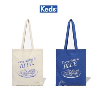 [Keds Korea] Keds Every blue graphic eco bag