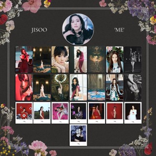 โปสการ์ดโพลารอยด์ Kim JISOO Solo Album ME Solid Match สําหรับเก็บสะสม