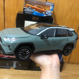 โมเดลรถยนต์ Toyota RAV4 1:18 ของเล่นสําหรับเด็ก