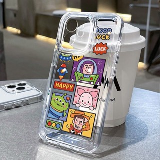 Buzz Lightyear เคสโทรศัพท์มือถือนิ่ม แบบใส กันกระแทก ลายอวกาศ รวมทุกอย่าง สําหรับ iphone11 12 13 14 promax x xs xr i7 i8