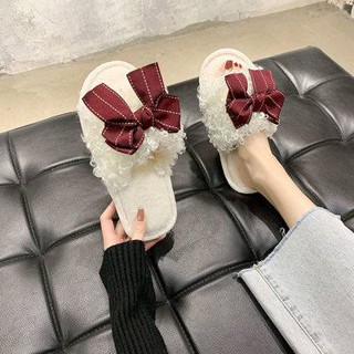 Cotton Slippers Women&amp;#39;s Autumn Interior Floor Non-slip Thick Slippers for Men and Women