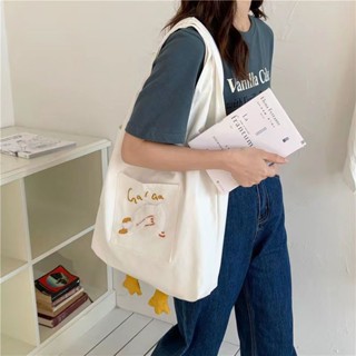 Canvas bag womens one-shoulder canvas bag school bag womens canvas bag womens canvas embroidery