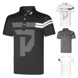 Pxg เสื้อยืดแขนสั้นลําลอง แบบแห้งเร็ว สวมใส่สบาย เหมาะกับฤดูร้อน สําหรับผู้ชาย ใส่เล่นกอล์ฟกลางแจ้ง