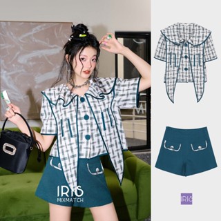 [สินค้าลิขสิทธิ์แท้」IRIS BOUTIQUE IS2371021-IP2371022 long story shirt-long story short เสื้อผ้า กางเกง