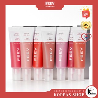 [FEEV] Hyper-Fit Color Serum บลัชออน เซรั่ม ขนาดเล็ก 10 มล. 7 สี VEGAN