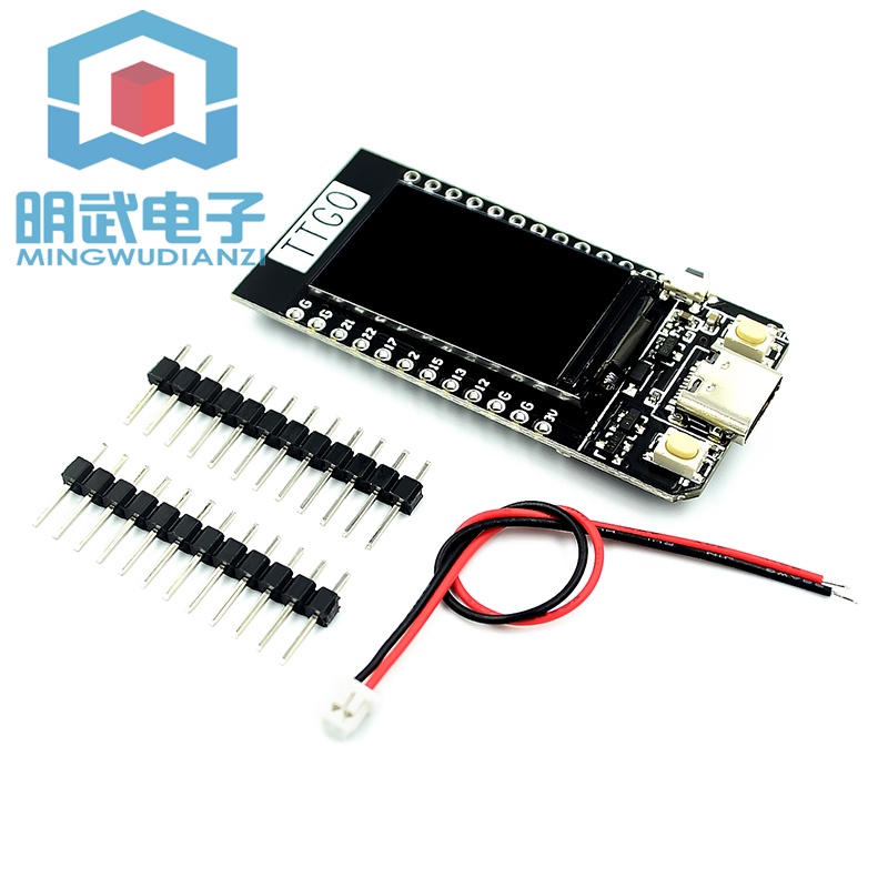 TTGO T-Display ESP32WiFi โมดูลบลูทูธ บอร์ดพัฒนา LCD ขนาด 1.14 นิ้ว