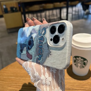 เคสโทรศัพท์มือถือแบบแข็ง ลาย Stitch สําหรับ iphone11 12 13 14 promax x xs xr i7 i8