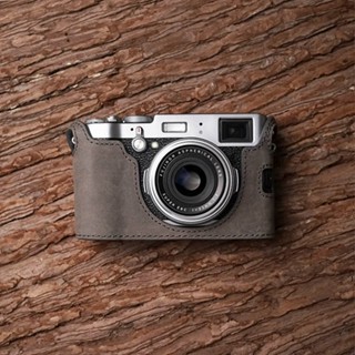 เคสกระเป๋าหนังวัวแท้ ป้องกันกล้อง สําหรับ Fuji X100F X-100F