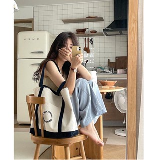 Canvas bag big bag womens bag new summer shoulder tote bag