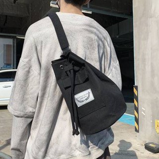 Chest bag mens canvas bag shoulder bag mens crossbody bag womens bag