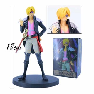 โมเดลฟิกเกอร์ DXF Pirate Luffy Sauron Sanji Uta ขนาดเล็ก สําหรับตกแต่ง