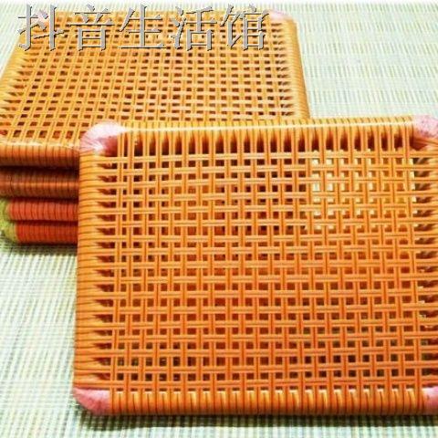 ◈✤❦เบาะรองนั่งเก้าอี้หวายสาน เบาะรองนั่งเก้าอี้ เบาะหวายสาน อเนกประสงค์ เหมาะกับฤดูร้อน - รูปที่ 3