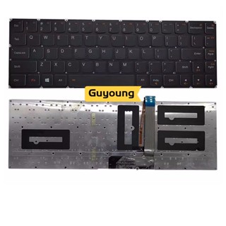 Yjx คีย์บอร์ดภาษาอังกฤษ US สําหรับ Lenovo Ideapad YOGA 3 PRO 1370 Series PK130TA1C00 PK130TA2A00 PRO YOGA4 PRO