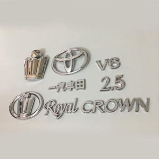 โลโก้รถยนต์ Toyota Crown 05 06 07 08 09 Old Crown Mesh 2.5 3.0