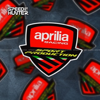 สติกเกอร์สะท้อนแสง กันน้ํา ลายครอบครัว Aprilia Aprilia สําหรับตกแต่งถังน้ํามันเชื้อเพลิง รถจักรยานยนต์