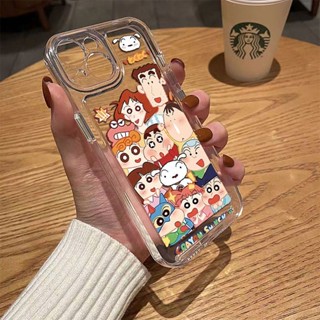 เคสโทรศัพท์มือถือแบบนิ่ม ใส กันกระแทก ลายการ์ตูนอวกาศ สําหรับ iphone11 12 13 14 promax x xs xr i7 i8