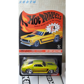 Hot Wheels rlc สายสีแดงมัสแตง ford 69 ford