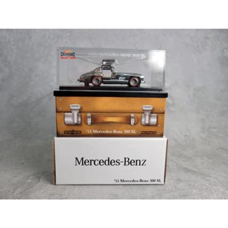 Hot Wheels RLC ล้อรถเบนซ์ สีแดง 300SL Mercedes Benz Silver 2021