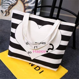 One shoulder canvas bag, womens cloth bag, handbag, shopping bag, student school bag, tuition bag