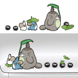 สติกเกอร์ ลายการ์ตูน Totoro น่ารัก สร้างสรรค์ สําหรับติดตกแต่งรถยนต์