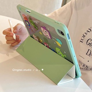 🌙เคสไอแพด น่ารักมาก 2022gen10 เคส Gen9 Air5/Air4 อะคริลิค ขัดแตะ ช่องใส่ปากกาขวา Acrylic Pro11 Gen8 9.7mini6