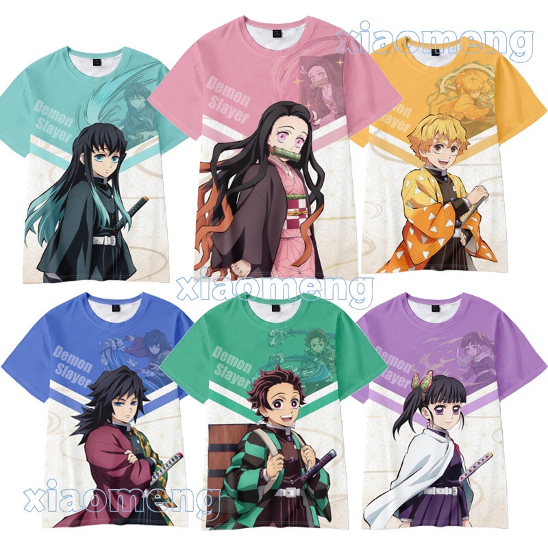 เสื้อยืด พิมพ์ลาย Demon Slayer nezuko tanjiro สําหรับแม่ และลูก