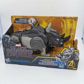 โมเดลฟิกเกอร์ Hasbro Marvel Panther Mechanical Rhinoceros Big Joint ขยับข้อต่อได้ ของเล่นสําหรับเด็ก