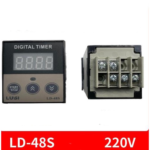 LOUSHI Zhejiang LUSHI เครื่องมืออิเล็กทรอนิกส์จับเวลาเตาอบ LD-H5D H5J 48S H5S - รูปที่ 6