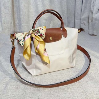 LONGCHAMP สายกระเป๋า Longxiang กระเป๋าเปลี่ยนสายรัด mini กระเป๋า Longxiang เจาะรูสายสะพายไหล่อุปกรณ์เสริมสายสะพายหนังขนาดเล็ก Messenger Longchamp