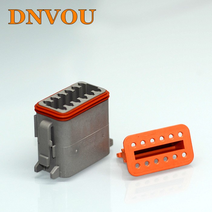 พร้อมสต็อก จัดส่งในวันเดียวกัน DT04-12P DT06-12S Dechi Connector Excavator Connector Carter C7 Plug 