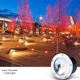 ไฟสปอตไลท์ Led ทรงสี่เหลี่ยม กันน้ํา สําหรับติดใต้ดิน สนามหญ้า กลางแจ้ง