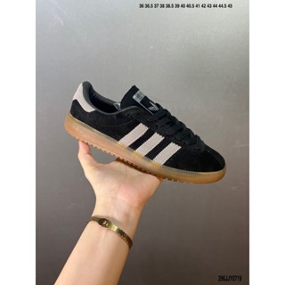 Adidas Originals Bermuda suede รองเท้าผ้าใบลําลอง หนังนิ่ม กันลื่น น้ําหนักเบา ทนต่อการสึกหรอ