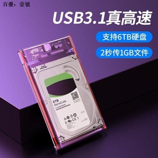 กล่องฮาร์ดดิสก์ภายนอก Usb 3.0 แบบใส ขนาด 8 ซม.