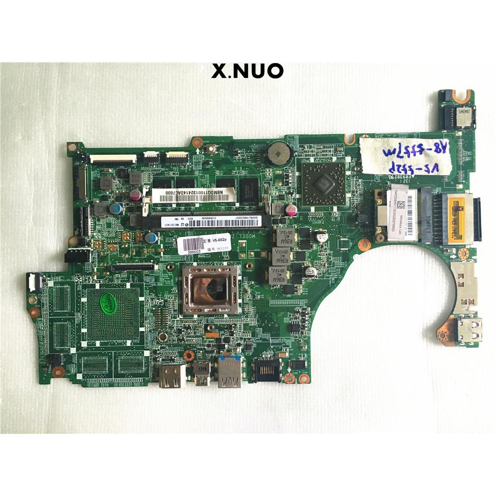 เมนบอร์ด Acer V5-552P DA0ZZRIMB8E0 AM5757 เมนบอร์ดกราฟิกในตัวอิสระจุดเพื่อส่ง