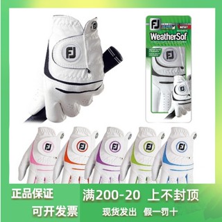 จัดส่ง 24 ชั่วโมง Footjoy weathersof FJ Golf Lambskin ถุงมือสุภาพสตรี ถุงมือผู้หญิง สไตล์ใหม่