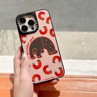 เคสโทรศัพท์มือถือ แบบกระจก เอวต่ํา ลายศิลปิน Co-Branded สําหรับ iphone11 12 13 14 promax x xs xr i7 i8