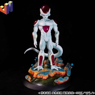 ตุ๊กตาฟิกเกอร์ Dragon Ball GK White Hole Fourth Form Frieza Villain Fate Showdown สําหรับตกแต่งบ้าน