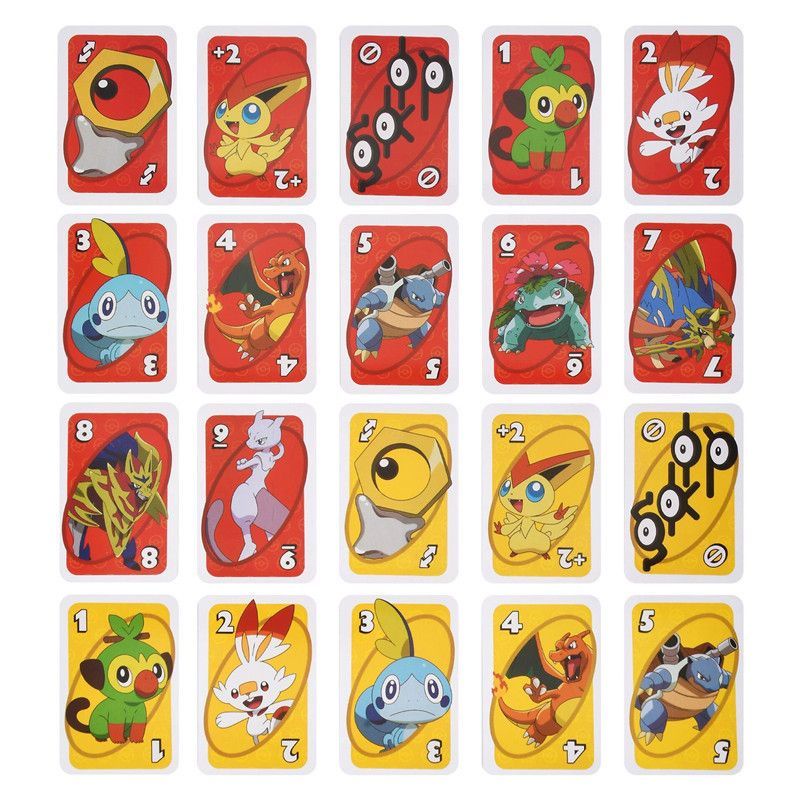การ์ดเกม Pokemon UNO UNO UNOxPokemon Joint Card Dream Linkage Together UNO