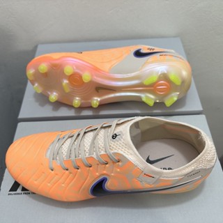 Tiempo Legend 10 Elite FG ขนาด:39-45 รองเท้าฟุตบอล กันลื่น ทนต่อการเสียดสี