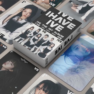 โปสการ์ด อัลบั้มรูปภาพ IVE IVE First LIZ YUJIN LEESEO WONYOUNG REI GAEUL Lomo Cards Kpop YM จํานวน 55 ชิ้น ต่อกล่อง