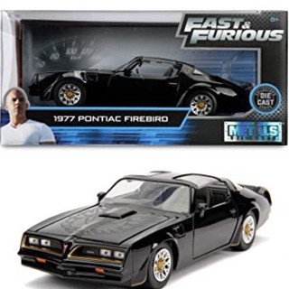 โมเดลรถยนต์ Jiada 1: 24 Speed and Passion Pontiac Firebird ของเล่นสําหรับเด็ก