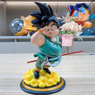 โมเดลฟิกเกอร์ Dragon Ball Q Version LeaGue Goodbye Goku Fat Boy สําหรับตกแต่งบ้าน