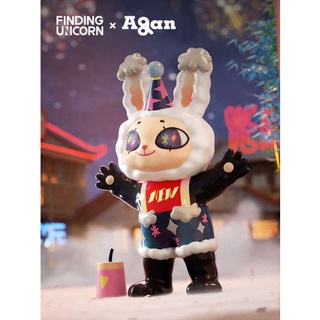 ฟิกเกอร์ รูปกระต่ายยูนิคอร์น Agan Agan-Ooh Wow Rabbit Zero Rabbit Three Series Mystery Box 2023