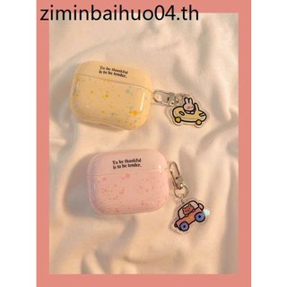 [จัดส่งด่วน] เคสหูฟังบลูทูธไร้สาย ลายหมึกสาด สีชมพู เหลือง สําหรับ airpods Pro2 3