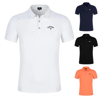 [Callaway] เสื้อโปโลแขนสั้น ระบายอากาศ แบบแห้งเร็ว เข้ากับทุกการแต่งกาย แฟชั่นฤดูร้อน สําหรับผู้ชาย และผู้หญิง