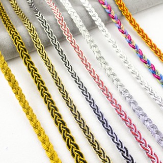 [แพทช์ปัก] ริบบิ้นลูกไม้ สีทอง สีเงิน สไตล์จีน 1.1 ซม. อุปกรณ์เสริม สําหรับตกแต่งเวทีละคร
